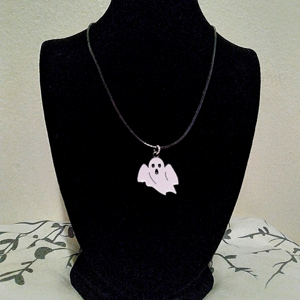 Handmade Ghost Necklace